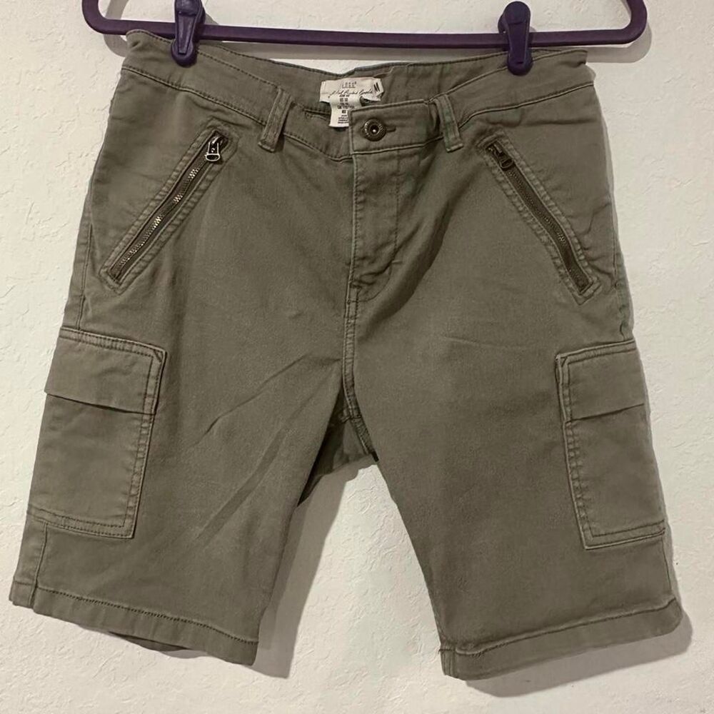H-m Women's Green and Khaki Shorts